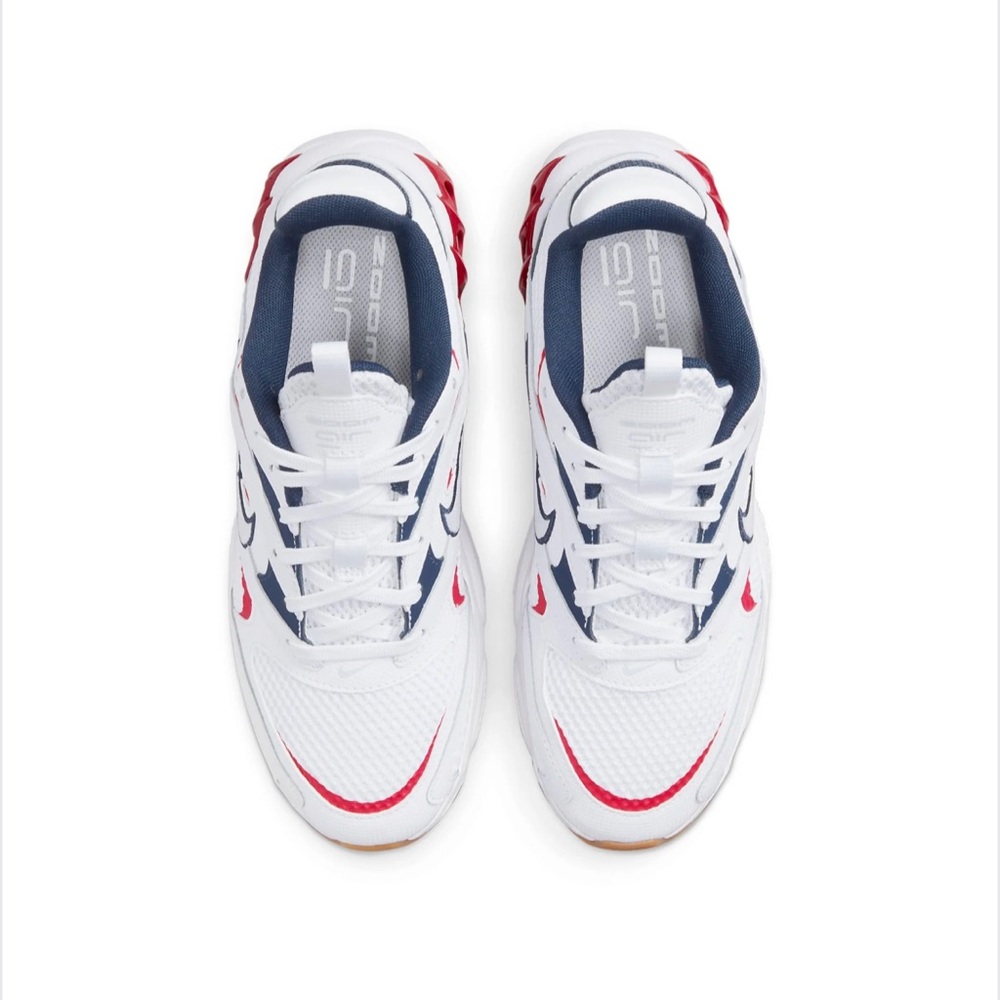 Nike Zoom Air Fire Sneaker White Aura Mystic Hibiscus Midnight Navy Sneakers 6.5 - Picture 5 of 8